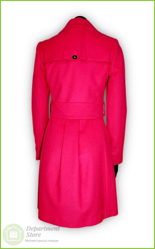 Пальто женское NAF NAF SNH44D-1530, ткань фуксия, вид 4
