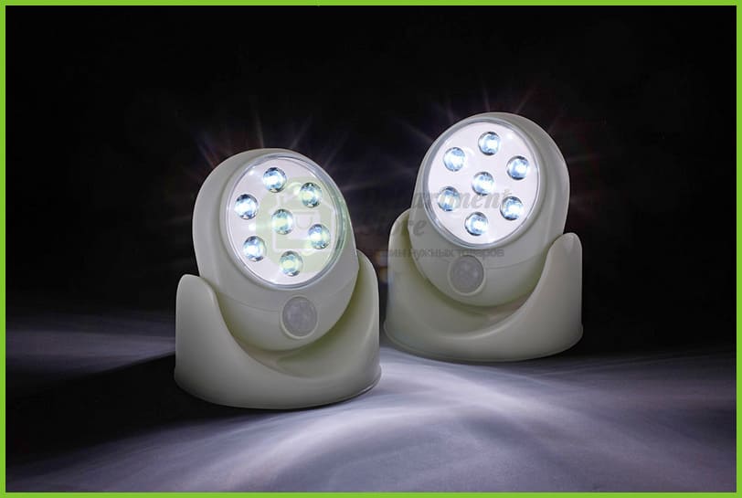 Беспроводный LED светильник с датчиком движения Glow Bright.