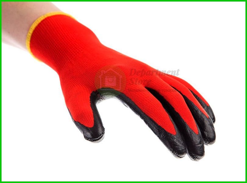 Нейлоновые перчатки с нитриловым покрытием служат для надёжной защиты кожи рук от повреждений.