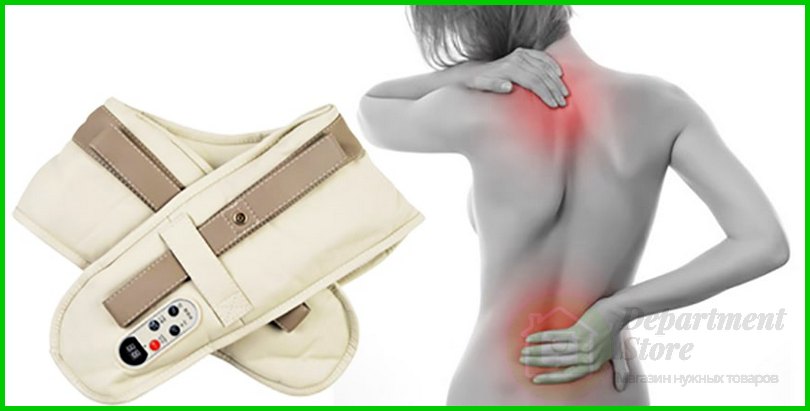 Массажер ударный для шеи и плеч Cervical Massage Shawls-4