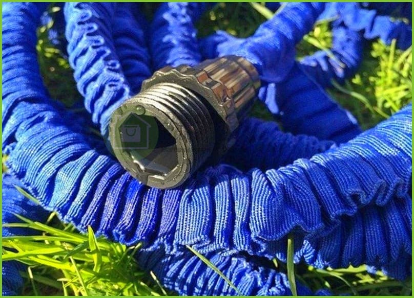 Шланг поливочный с насадкой Xhose (Икс Хоуз), цвет синий,3