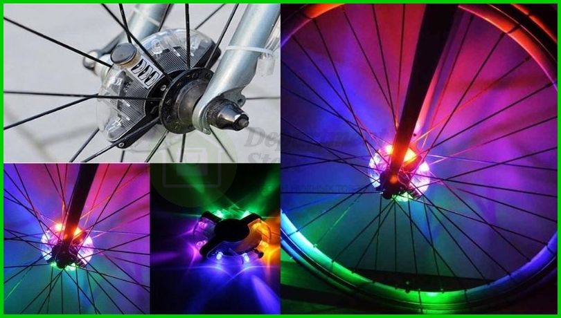 Велосипедная подсветка колес (Ufo Bicycle Hug Light), три режима работы