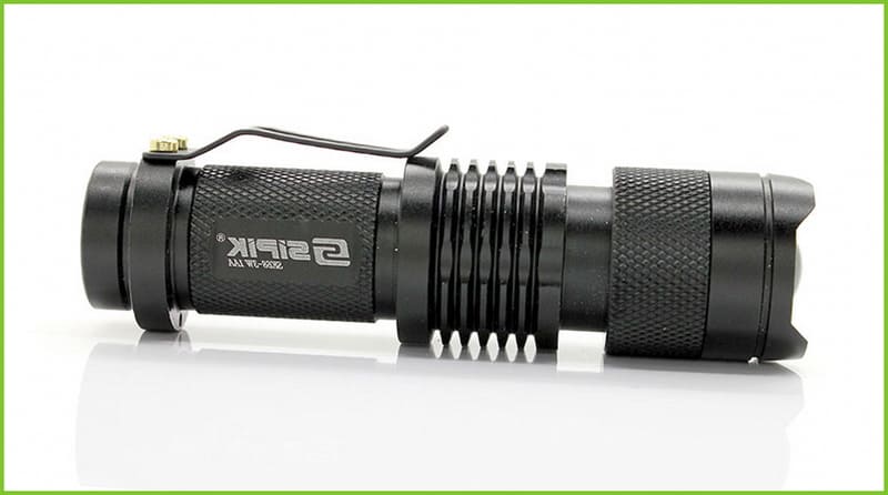 Компактный светодиодный фонарь с зумом Sipik SK68 -3
