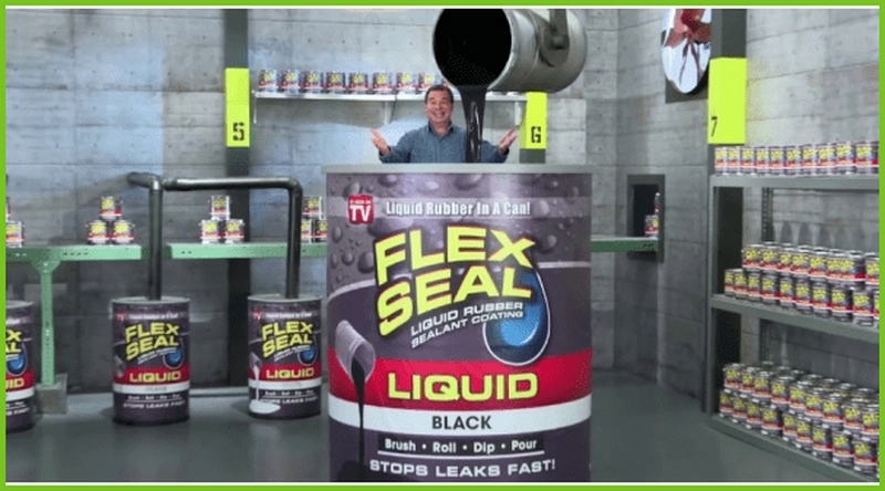 Водонепроницаемый клей-герметик Flex Seal Liquid, 473 мл, высокая адгезия.