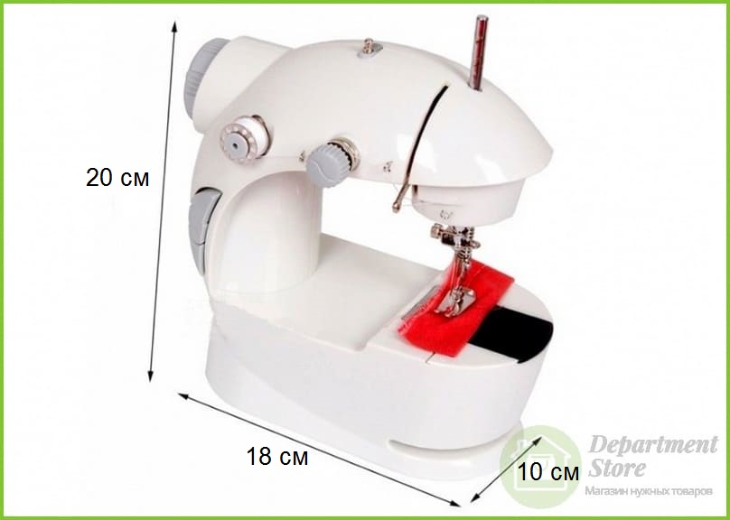 Мини швейная машина 4 в 1 Mini Sewing Machine, в4