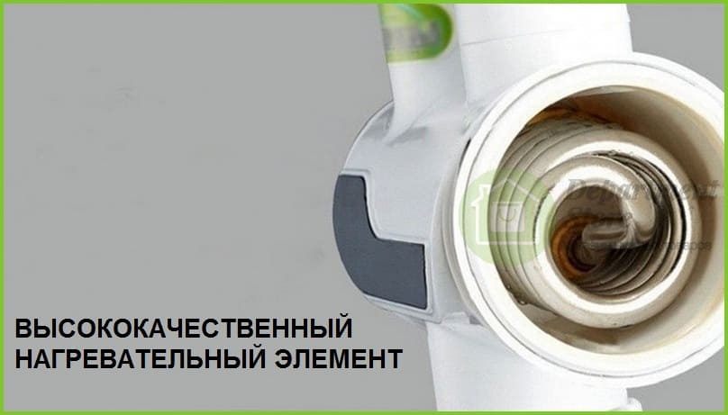 Кран водонагреватель проточный Instant Electric Heating Water Faucet с дисплеем, вид 3